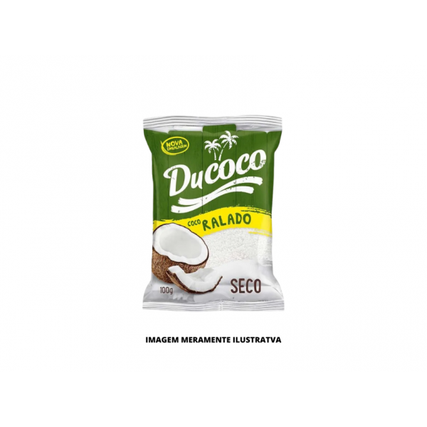 COCO RALADO - DUCOCO- 100g SECO - CX24